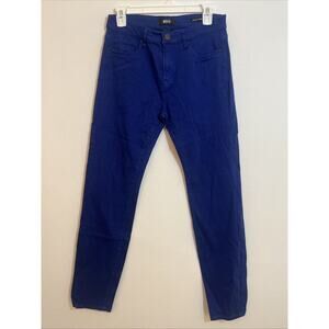 BDG Womens Pants 30x30 Blue High Rise Cotton Rayon Blend Stretch High Rise